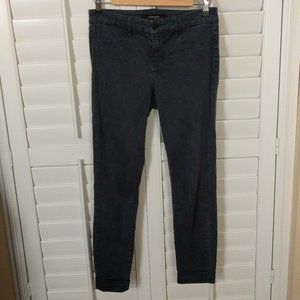 Anja Slate Indigo Cropped Skinny Lux Sateen 26